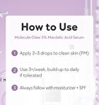 Nineless Molecule-Clear 5% Mandelic Acid Serum - 30ml