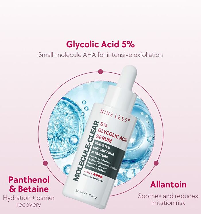 Molecule-Clear 5% Glycolic Acid Serum - 30ml