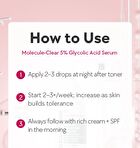 Molecule-Clear 5% Glycolic Acid Serum - 30ml