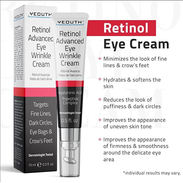 Retinol Advanced Eye Wrinkle Cream - 15ml