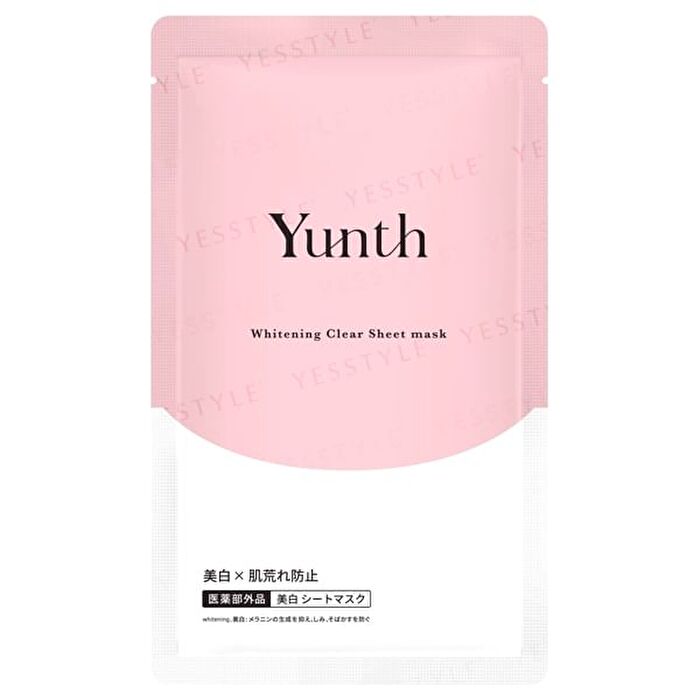 Whitening Clear Sheet Mask - 22ml x 6