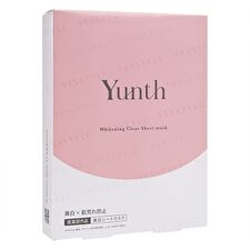 Yunth Whitening Clear Sheet Mask - 22ml x 6