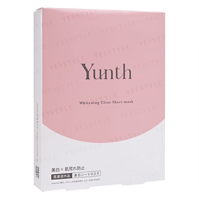Whitening Clear Sheet Mask - 22ml x 6