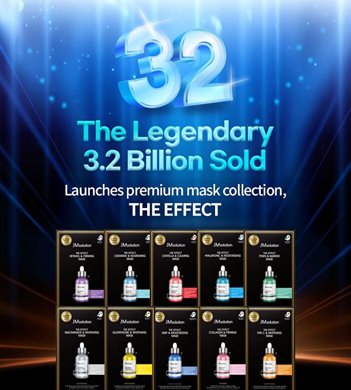 The Effect Mask Set - 8 Types - Hyaluronic & Moisturizing