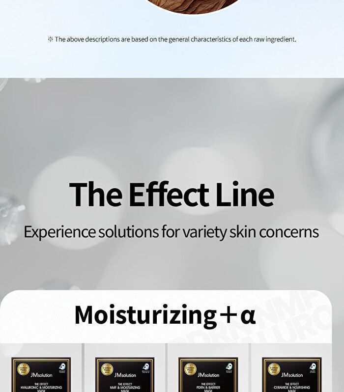 The Effect Mask Set - 8 Types - Ceramide & Nourishing