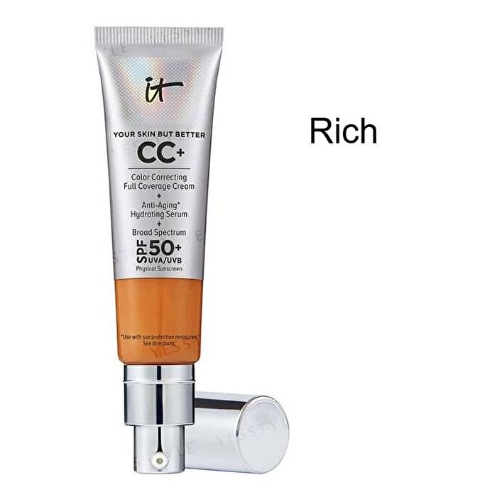 CC+ Color Correcting Full Coverage Cream SPF 50+ - Tan Rich - 32ml