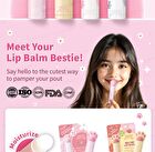 Unicat Cat Paw Lip Balm Set Strawberry + Peach - 1 set