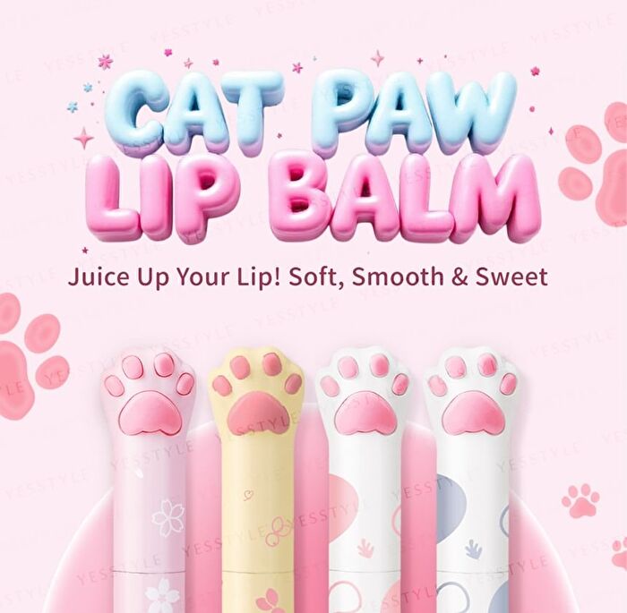 Unicat Cat Paw Lip Balm Set Coconut + Honey - 1 set