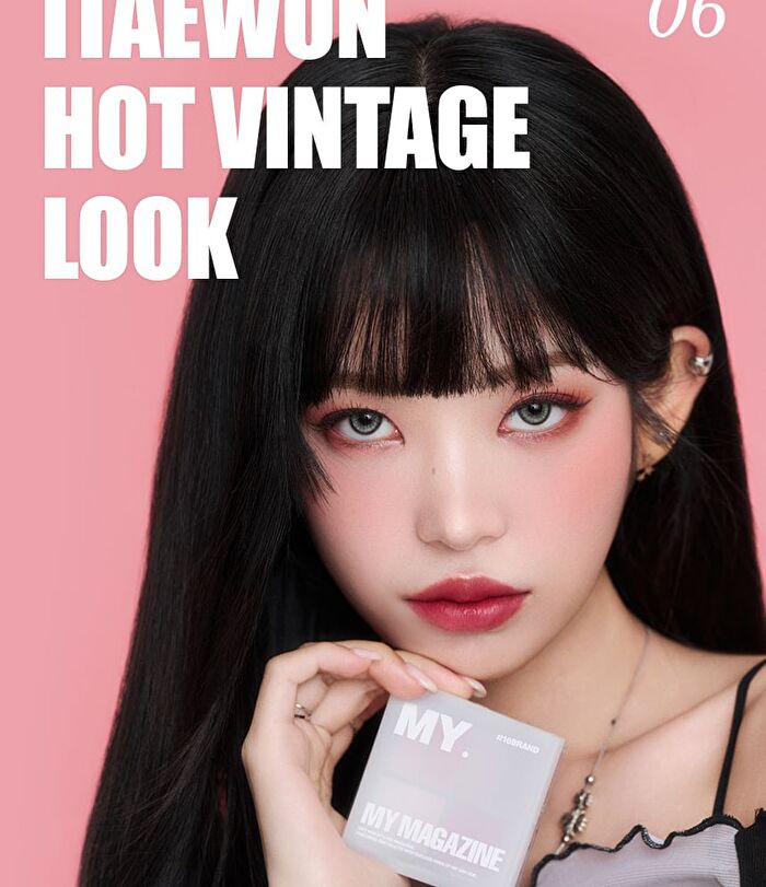 Chosungah Beauty 16 BRAND My Magazine Palette - 6 Types - #04 Rodeo Pure Look