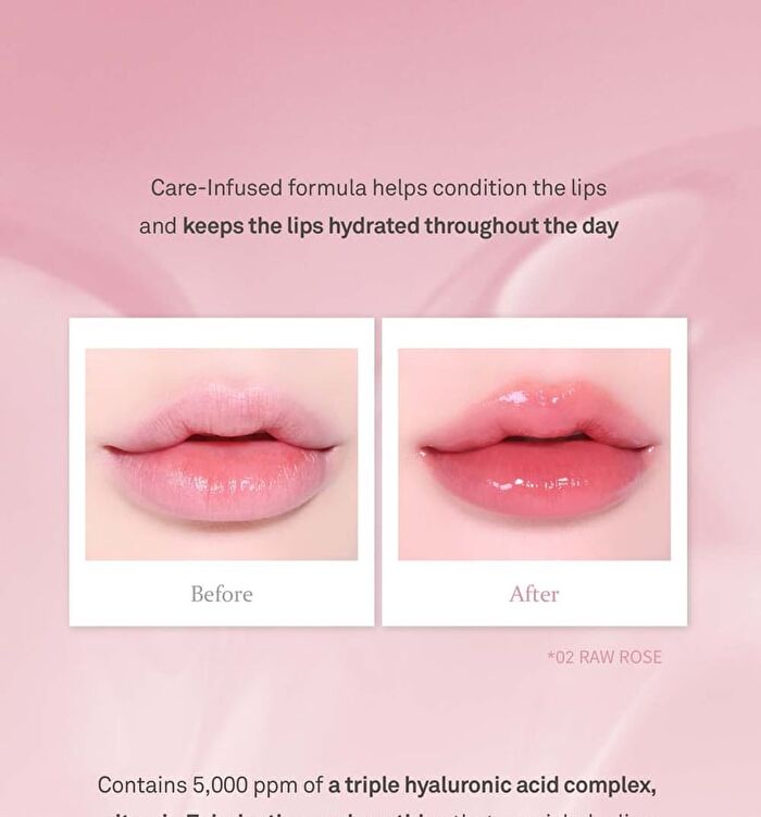Raw Glow Gel Tint - 17 Colors - #27 Allure Rose