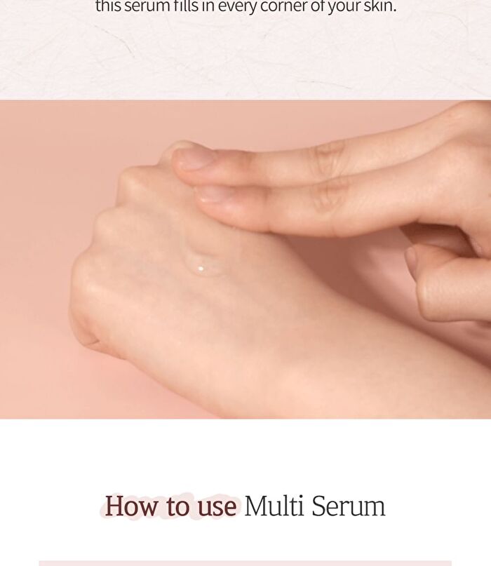 Multi Serum - 2 Types - Ginseng Retinol