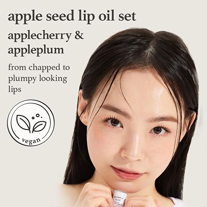Applecherry & Appleplum Lip Oil Set - 2 pcs
