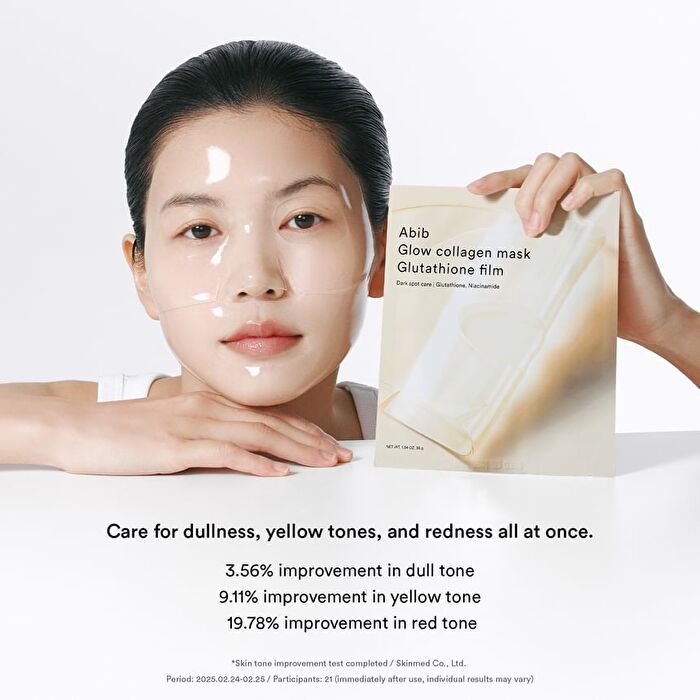 Glow Collagen Mask Glutathione Film - 38g x 1 sheet