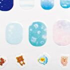 Rilakkuma Sea Relaxation Feeling Nail Sticker - 1 set