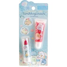 San-X Sumikko Gurashi Lip Stick & Lip Gloss Set 02 - 2 pcs