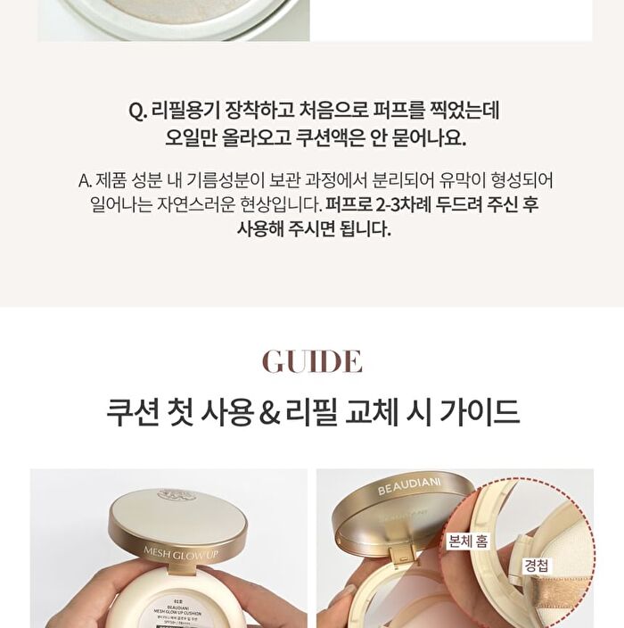 Beaudiani Mesh Glow Up Cushion - 3 Colors - #2 Modern Cover Daily