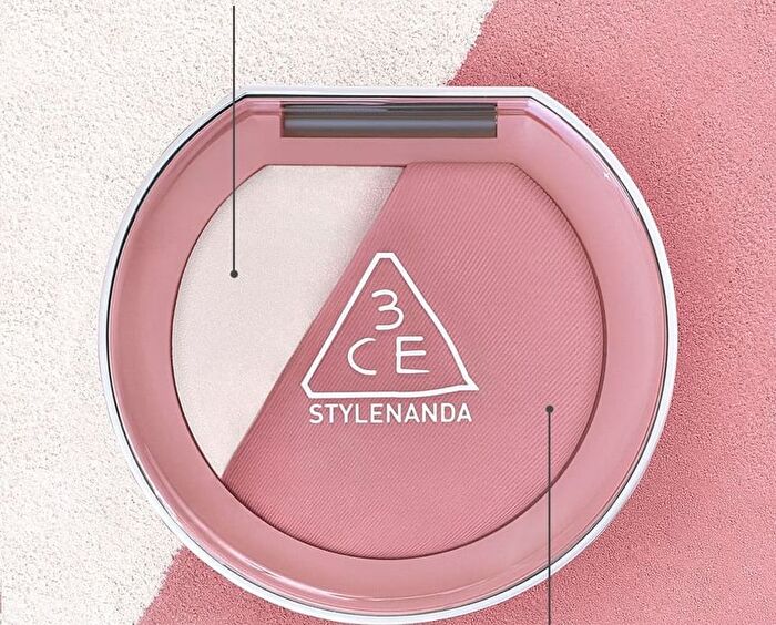 Dual Effect Blushlighter - 7 Types - #MIDDY HYPE - 4.3g