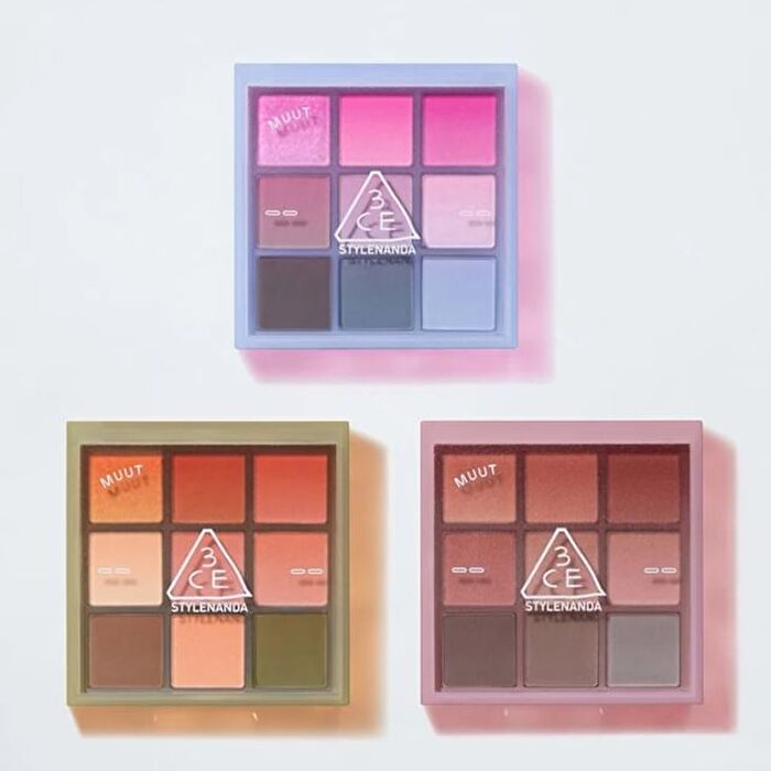 Multi Eye Color Palette MUUT Edition - 3 Types - #OLIVE GROVE - 8g