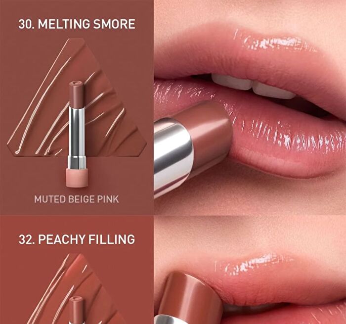 Glazy Lip Glow - 10 Colors - #33 COOL SWEETIE - 3.2g