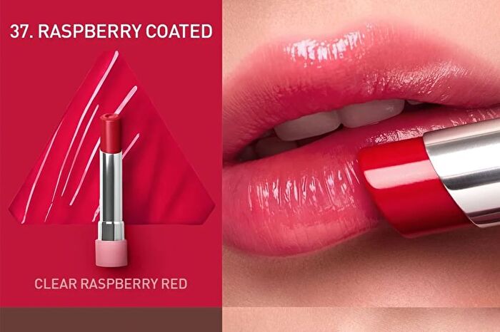 Glazy Lip Glow - 10 Colors - #37 RASPBERRY COATED - 3.2g