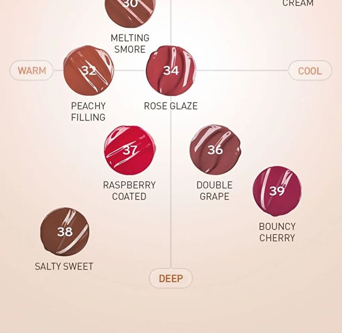 Glazy Lip Glow - 10 Colors - #39 BOUNCY CHERRY - 3.2g