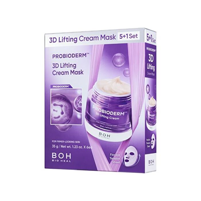 Bioheal Boh Probioderm 3D Lifting Cream Mask Set - 35g x 6 sheets