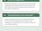 mixsoon Weekly Bean Mask Pack Set - 7 sheets