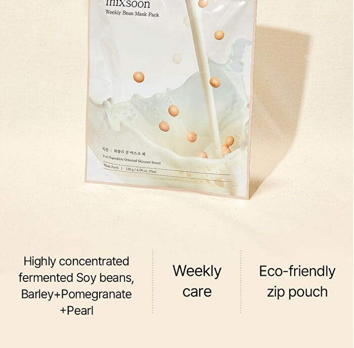 mixsoon Weekly Bean Mask Pack Set - 7 sheets