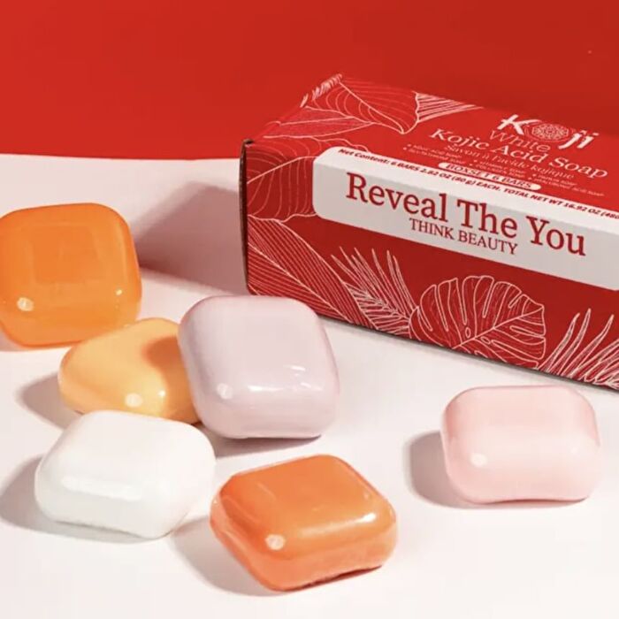 Kojic Acid Soap 6 Formulas Gift Set - 80g x 6