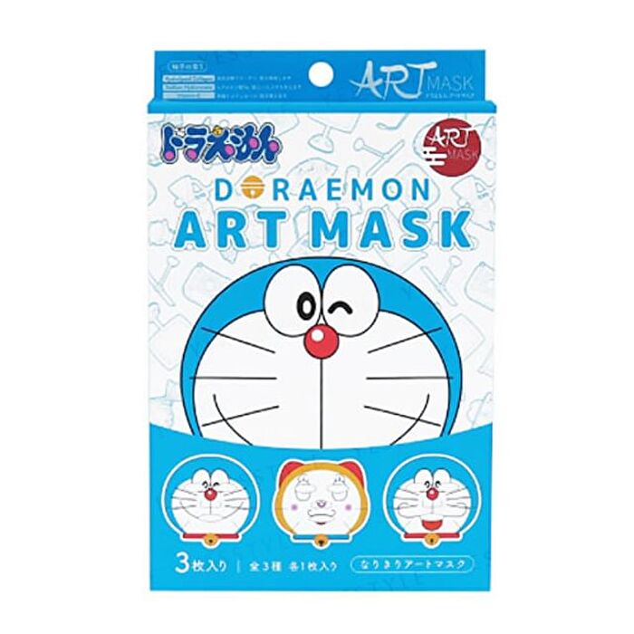 Doraemon Art Sheet Mask Set - 3 pcs