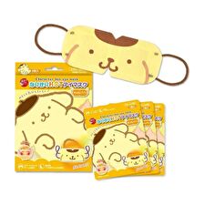Sun Smile Sanrio Pompompurin Hot Eye Mask - 3 pcs