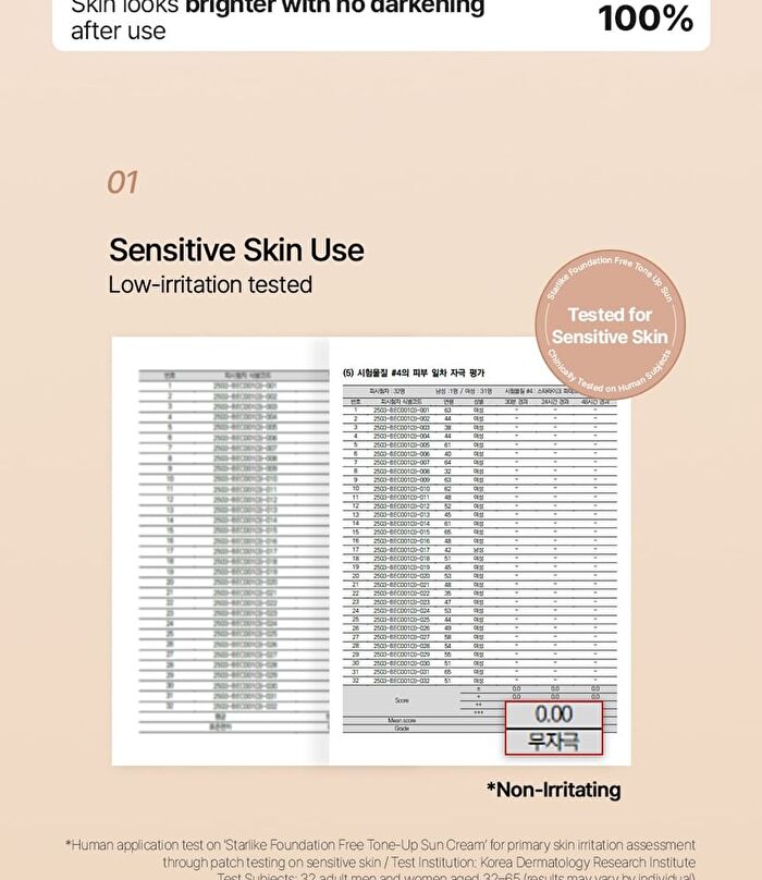 PDRN & Foundation-free Sun Cream Pouch - 2ml x 2 pcs