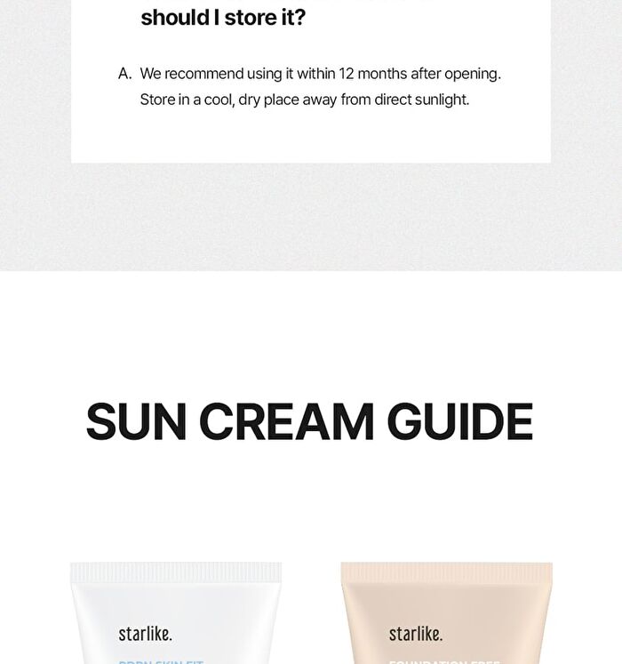 PDRN & Foundation-free Sun Cream Pouch - 2ml x 2 pcs