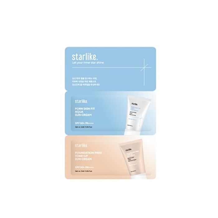 PDRN & Foundation-free Sun Cream Pouch - 2ml x 2 pcs