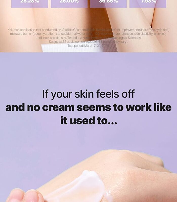 Chamomile Skin Barrier Toner & Cream Pouch - 1ml x 2 pcs