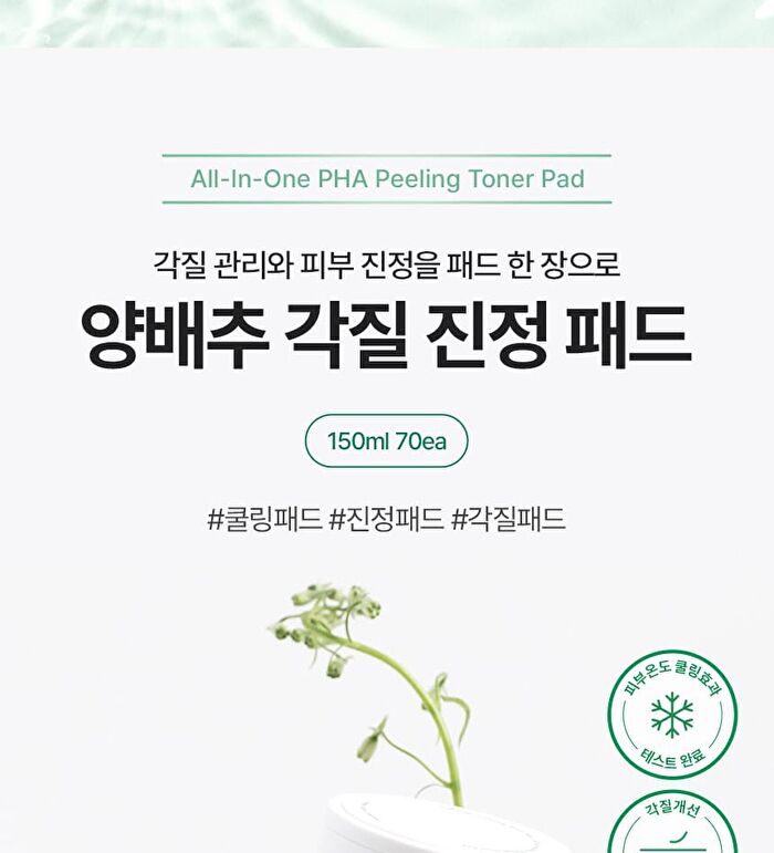 Cabbage Calming Toner Pad Pouch - 2 sheets
