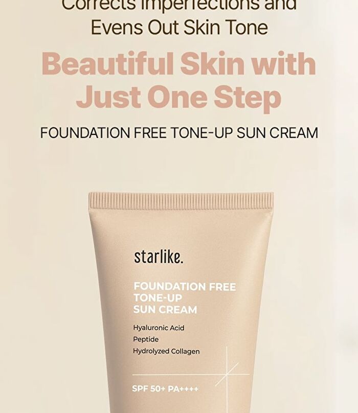 Foundation Free Tone-up Sun Cream - 50ml