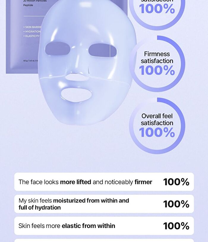 Azulene Dual Exosome Collagen Mask Set - 40g x 5 sheets