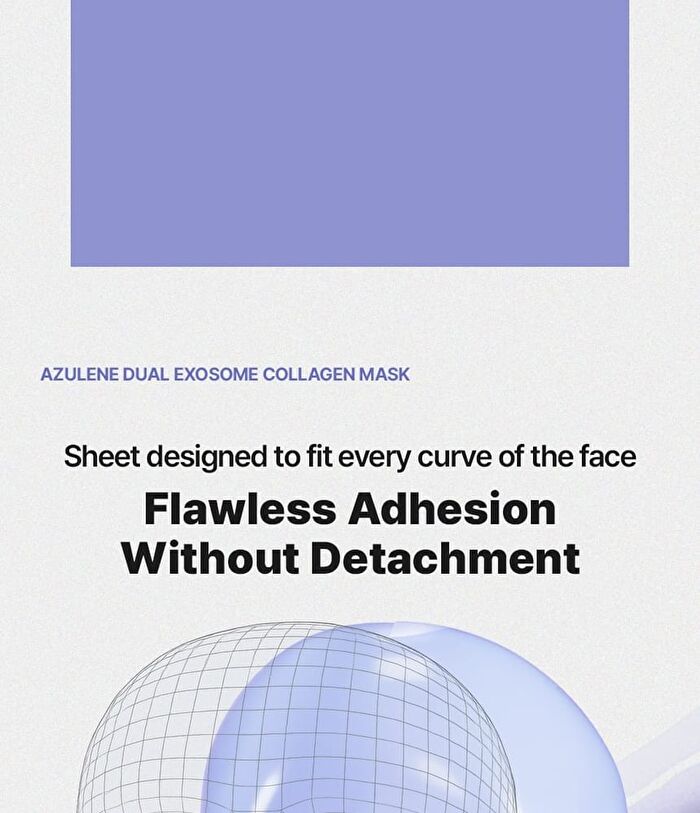 Azulene Dual Exosome Collagen Mask Set - 40g x 5 sheets