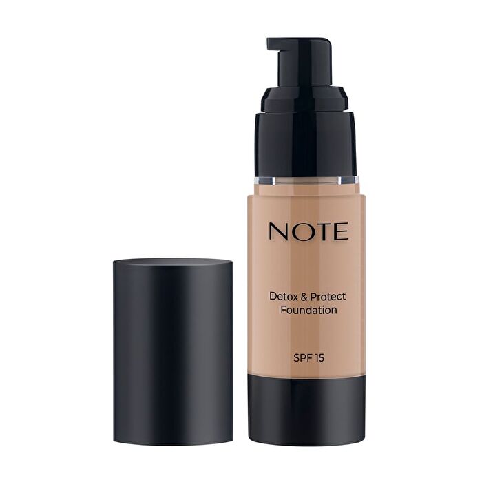 Note Detox and Protect Foundation - 8 Shades - 116# Golden Beige - 30ml