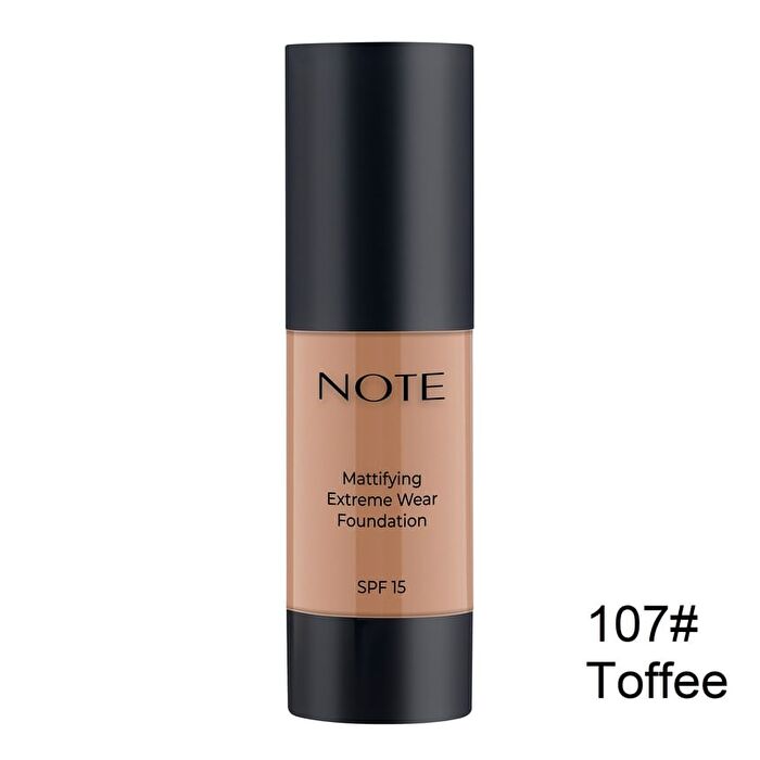 Note Mattifying Extreme Wear Foundation - 7 Shades - 101# Bisque - 30ml