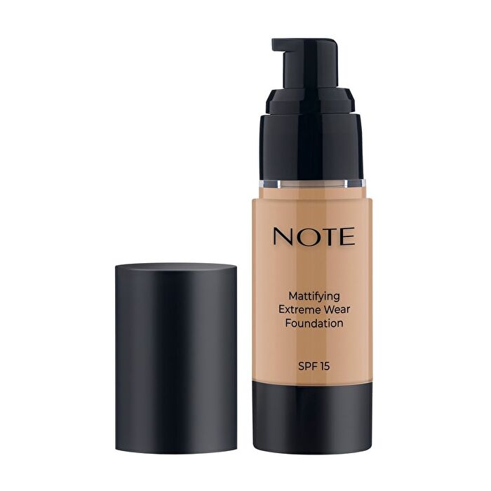 Note Mattifying Extreme Wear Foundation - 7 Shades - 107# Toffee - 30ml