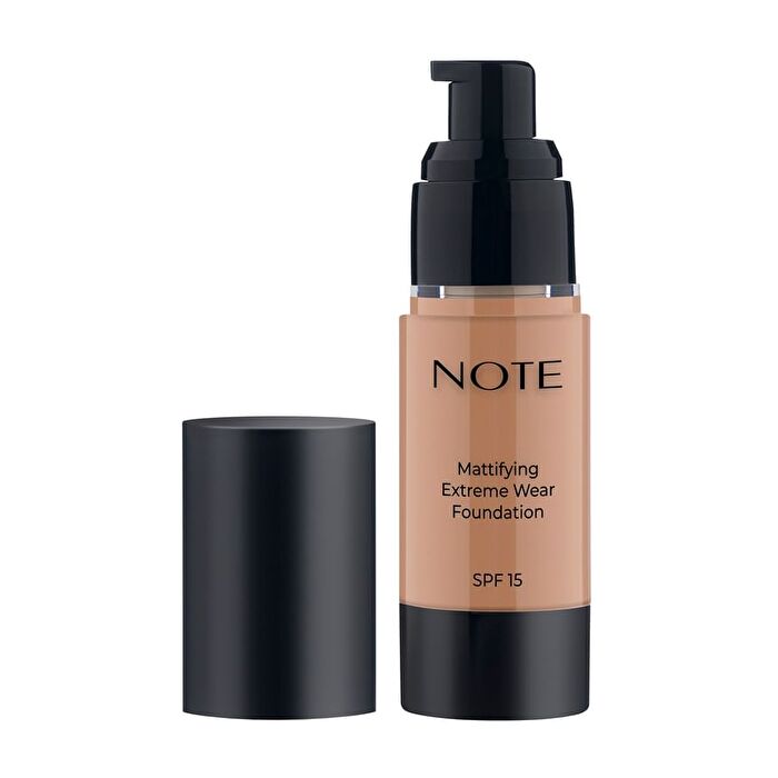 Note Mattifying Extreme Wear Foundation - 7 Shades - 107# Toffee - 30ml