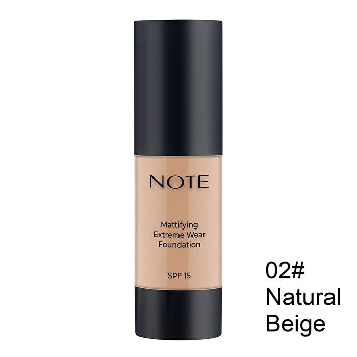 Note Mattifying Extreme Wear Foundation - 7 Shades - 107# Toffee - 30ml