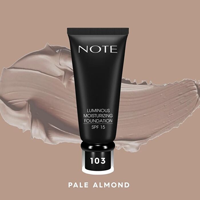 Note Luminous Moisturizing Foundation - 7 Shades - 100# Cashmere Beige - 30ml
