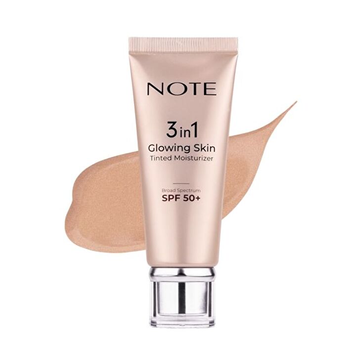 Note 3 in 1 Glowing Skin Tinted Moisturizer - Moisturizer - 30 ml
