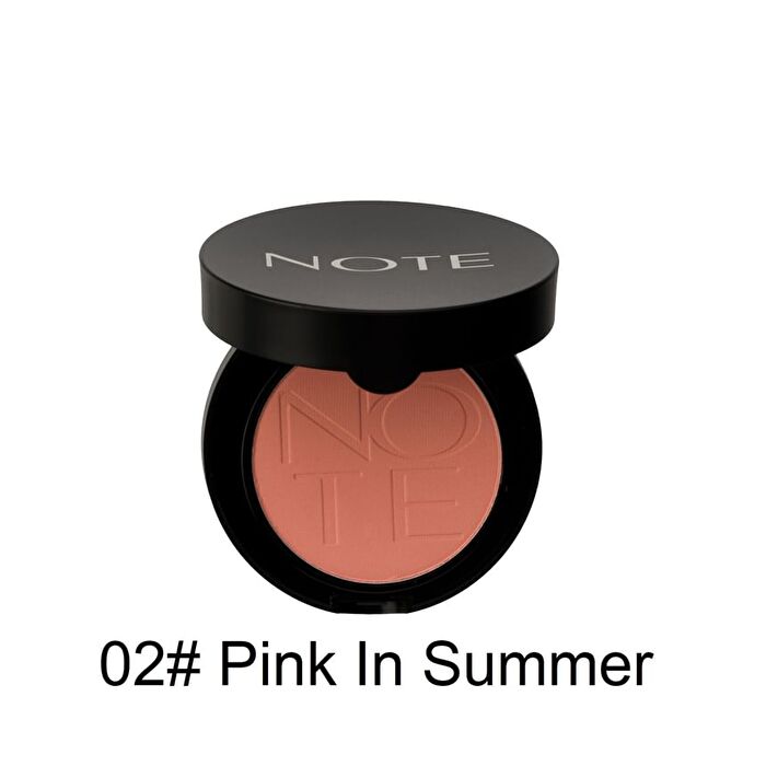 Note Luminous Silk Compact Blusher - 9 Colors - 14# Dreamy Coral - 5g