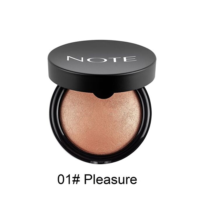 Baked Blusher - 6 Colors - 06# Hot Rose - 10g