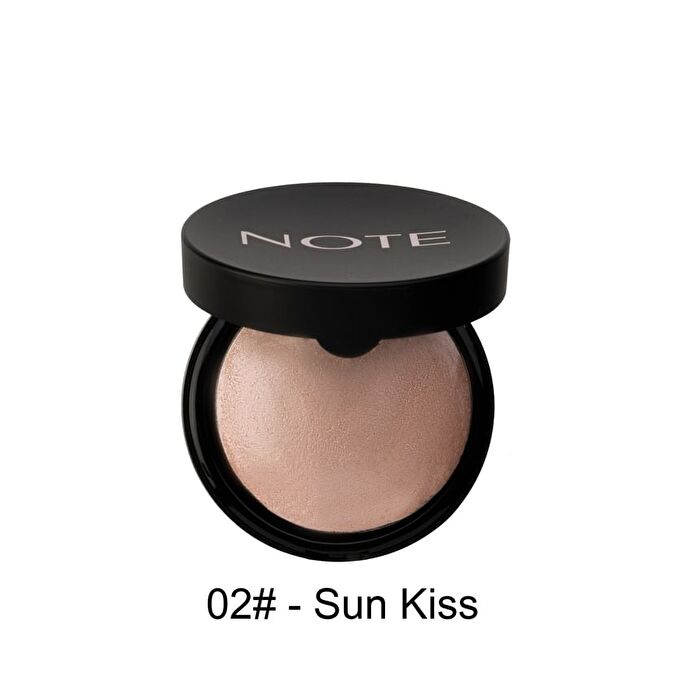 Baked Highlighter - 2 Colors - 01# Moonlight - 10g