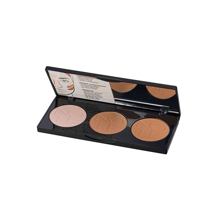 Note Perfecting Contouring Powder Palette - 2 Types - 01# Light To Medium - 15g